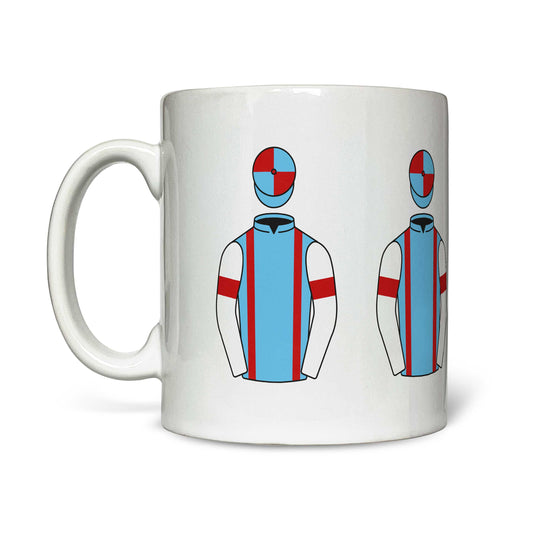 Kate And Andrew Brooks 4 Silks Mug - Mug - Hacked Up