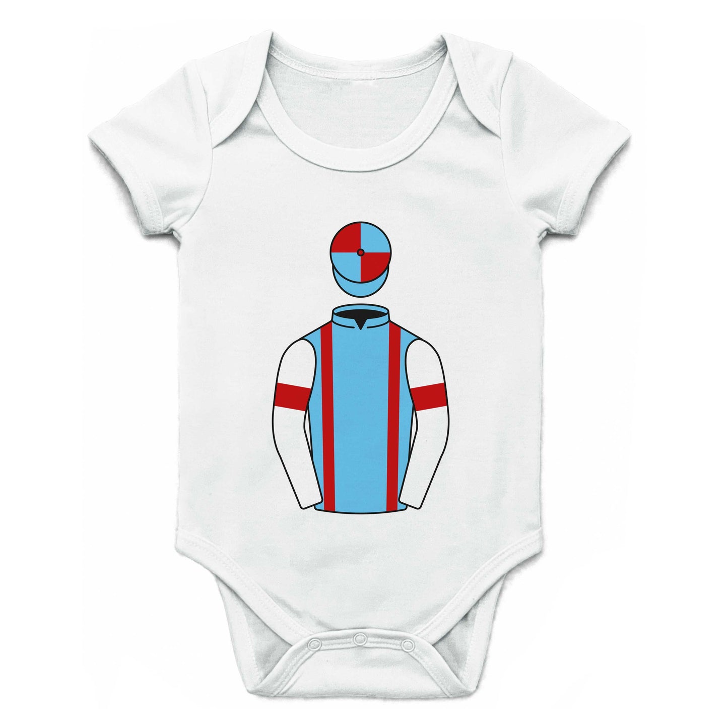 Kate And Andrew Brooks Single Silks Baby Grow - Baby Grow - Hacked Up