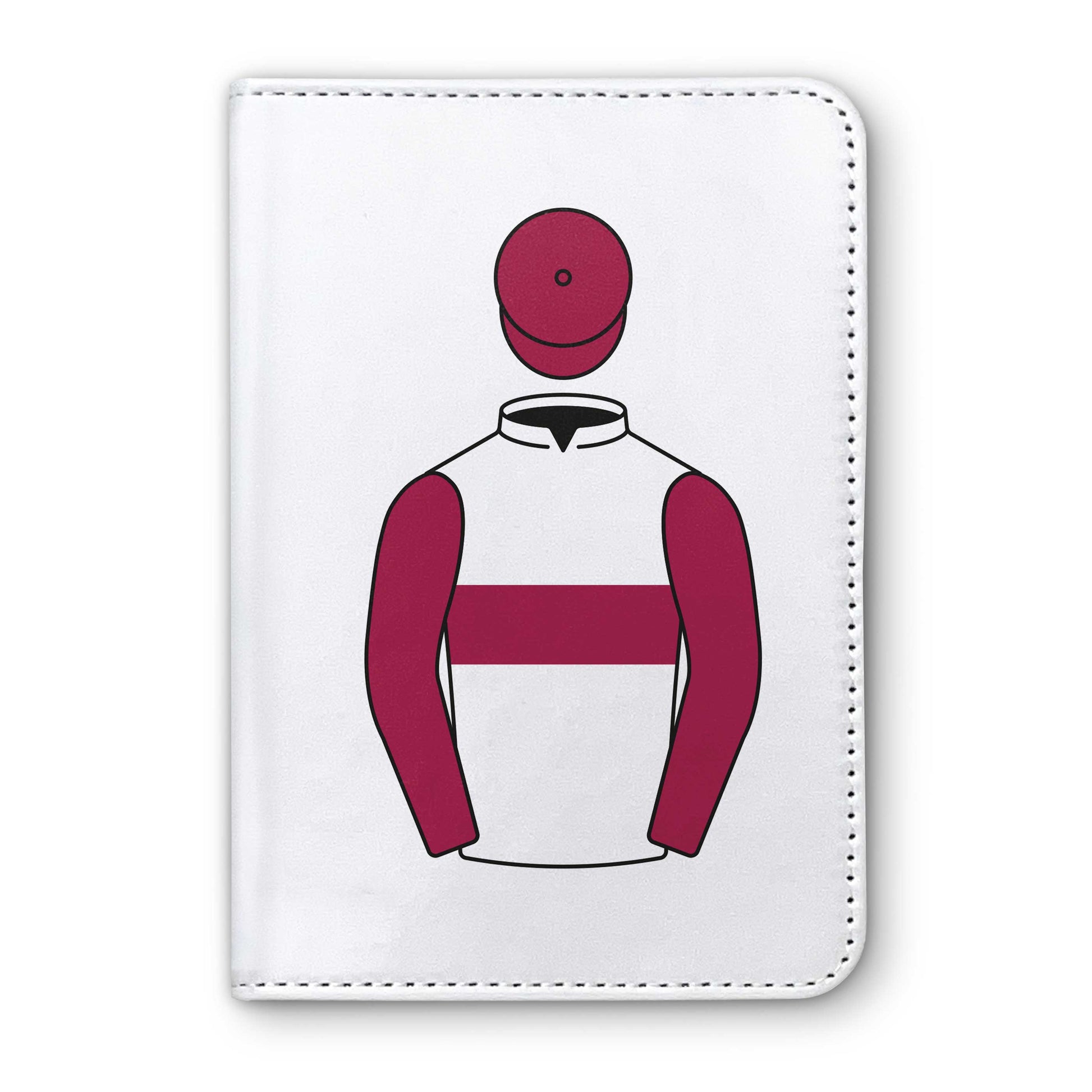 L Fell Horse Racing Passport Holder - Hacked Up Horse Racing Gifts