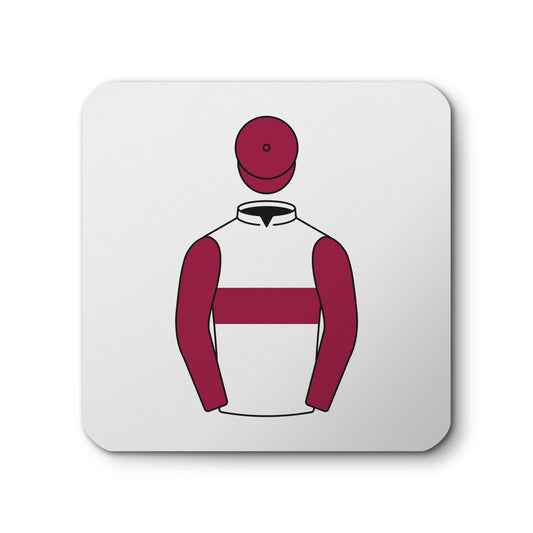 L Fell Horse Racing Coaster - Hacked Up Horse Racing Gifts