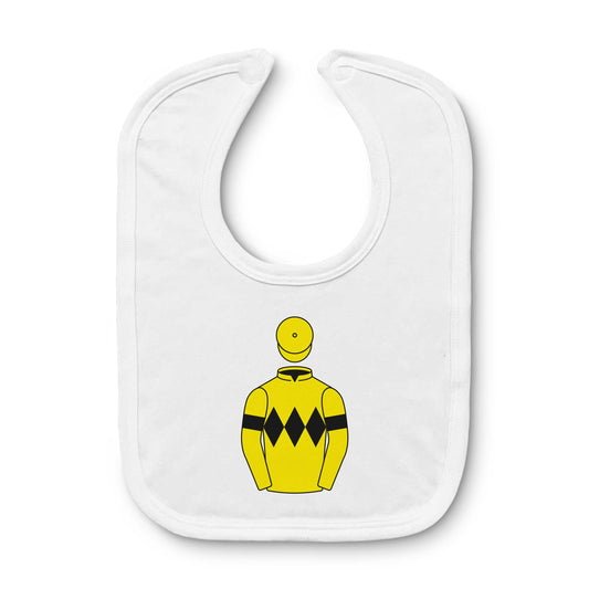 M Tedham Baby Bib - Baby Bib - Hacked Up