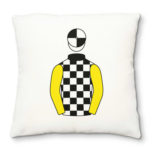 Malcolm C Denmark Deluxe Cushion Cover - Deluxe Cushion Cover - Hacked Up