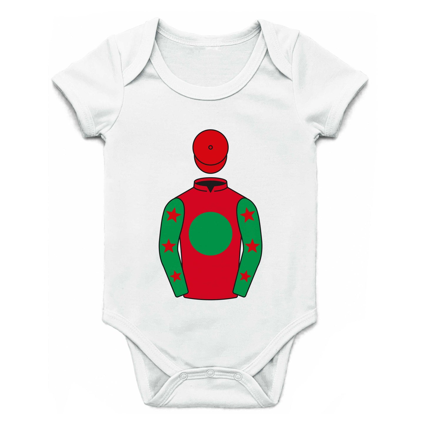Masterson Holdings Limited Single Silks Baby Grow - Baby Grow - Hacked Up