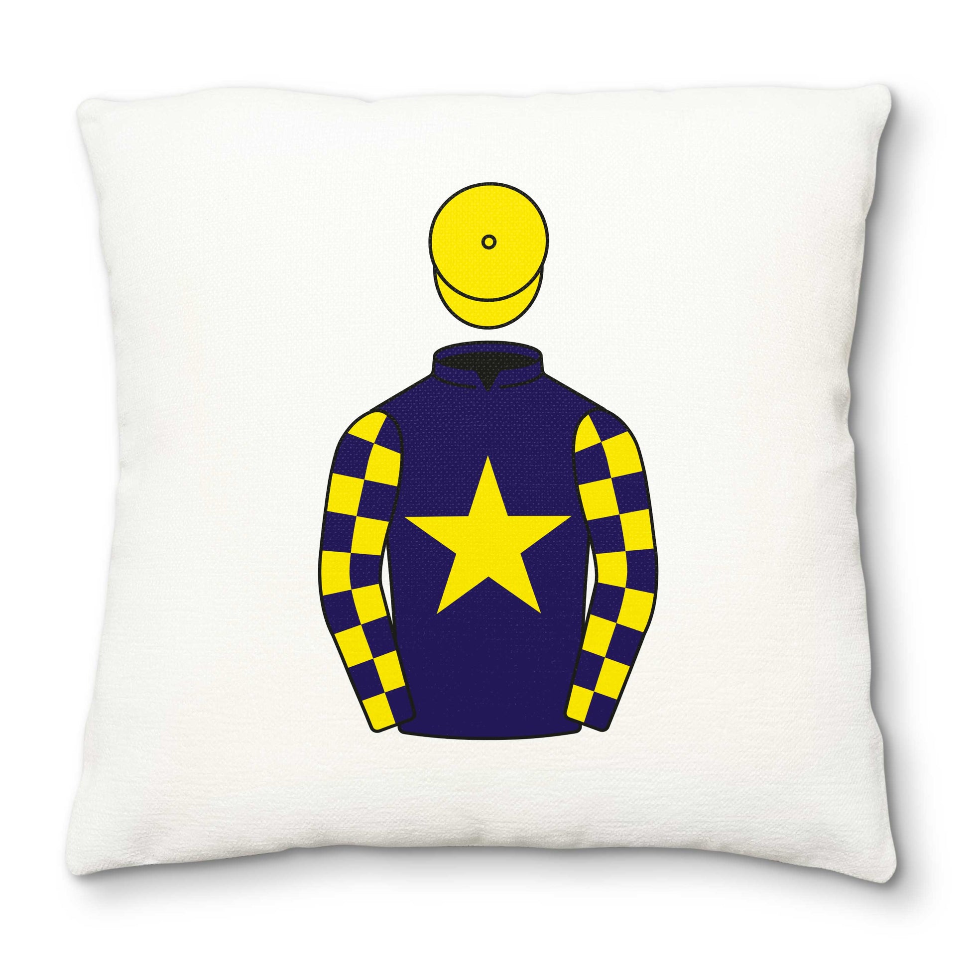Ownaracehorsesyndicate Deluxe Cushion Cover - Deluxe Cushion Cover - Hacked Up