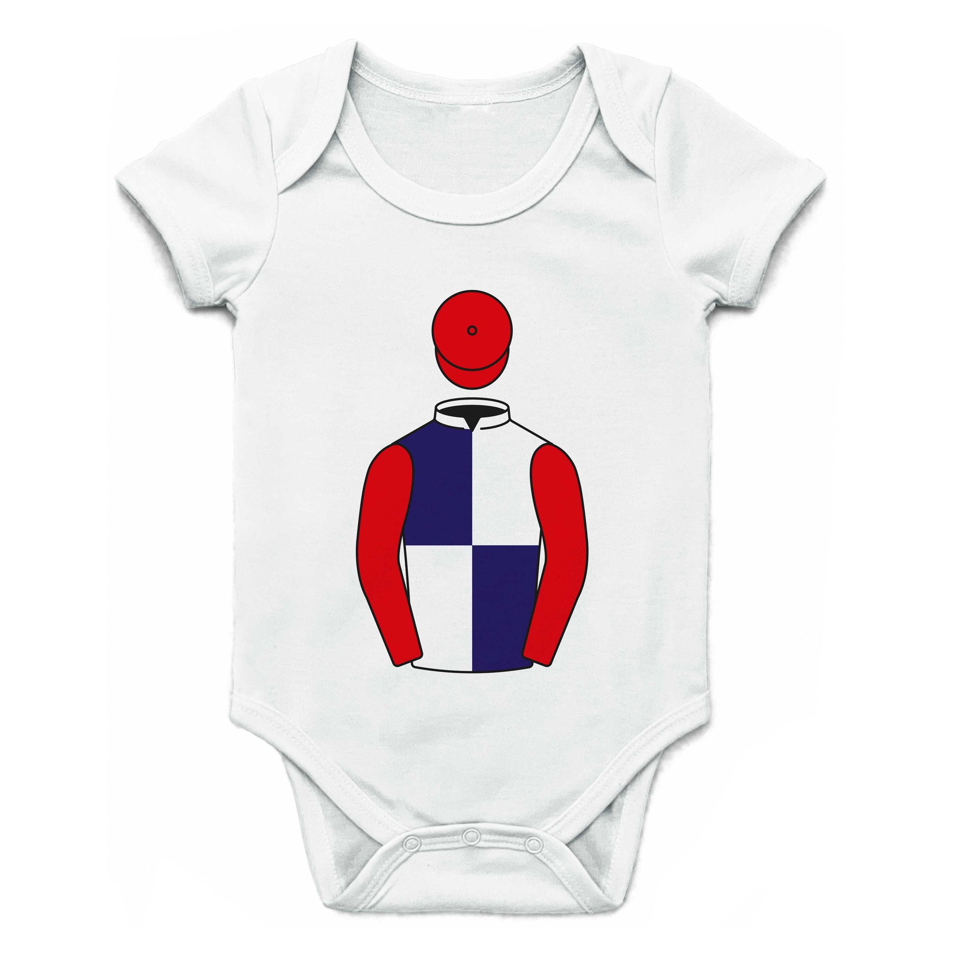Geegeez Racing Syndicate Single Silks Baby Grow - Baby Grow - Hacked Up