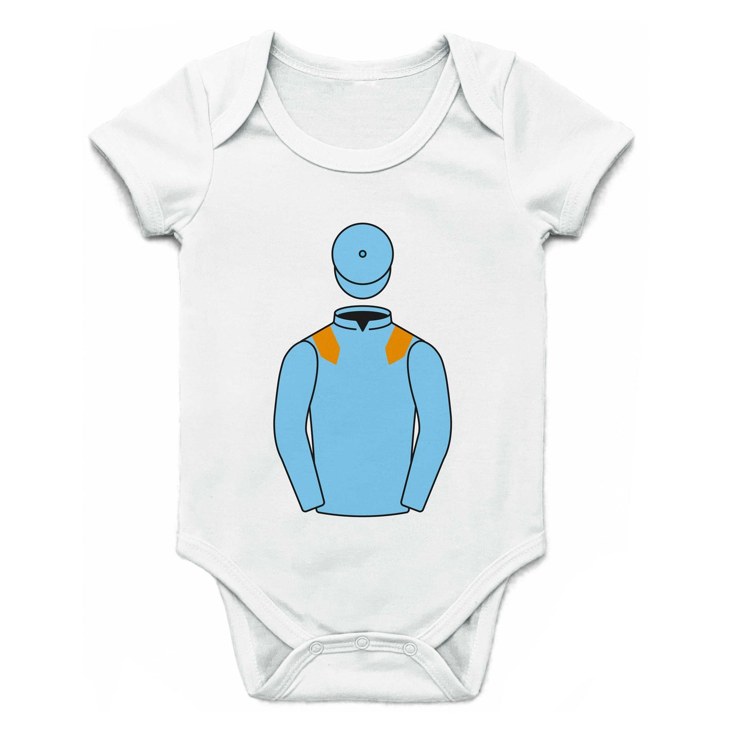 Middleham Park Racing Single Silks Baby Grow - Baby Grow - Hacked Up
