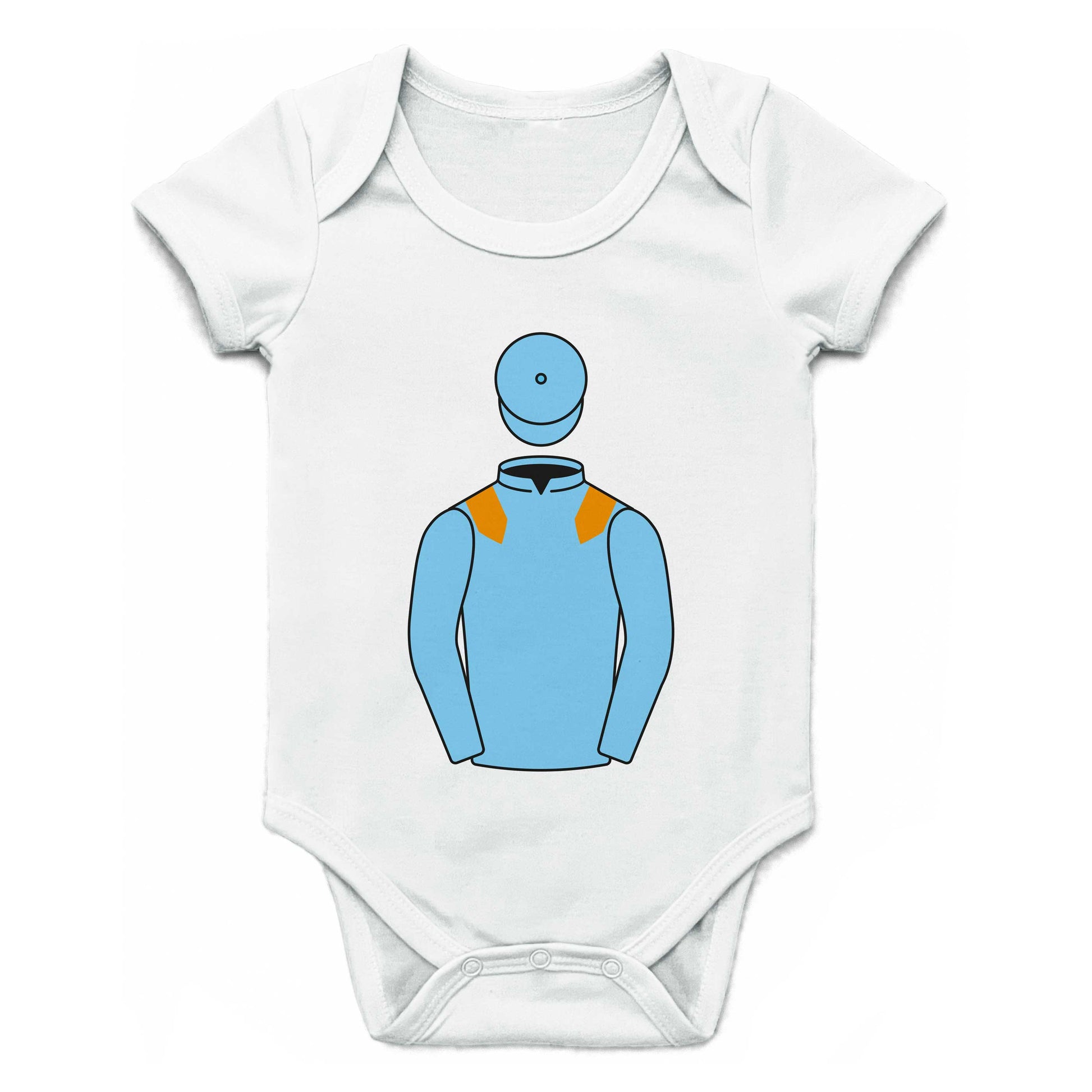 Middleham Park Racing Single Silks Baby Grow - Baby Grow - Hacked Up