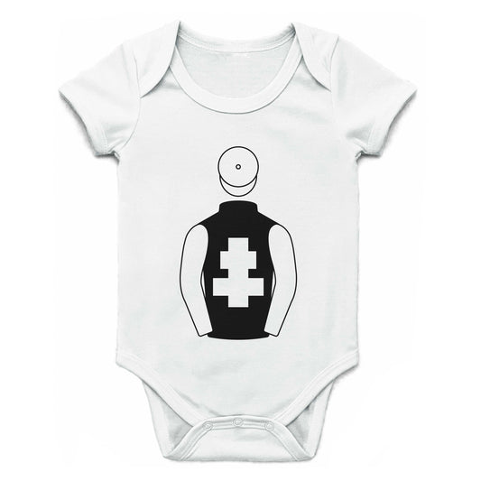 Mike And Eileen Newbould Single Silks Baby Grow - Baby Grow - Hacked Up