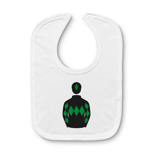 Diamond Racing Syndicate Baby Bib - Baby Bib - Hacked Up