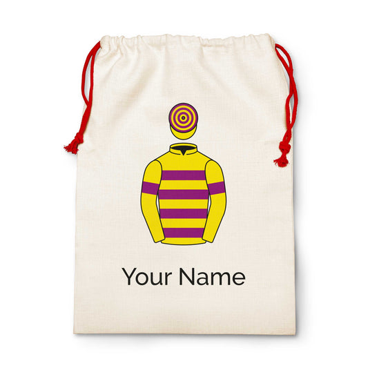 Mr And Mrs J D Cotton Christmas Sack - Christmas Sack - Hacked Up