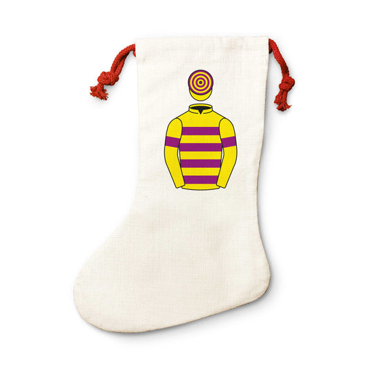 Mr And Mrs J D Cotton Christmas Stocking - Christmas Stocking - Hacked Up