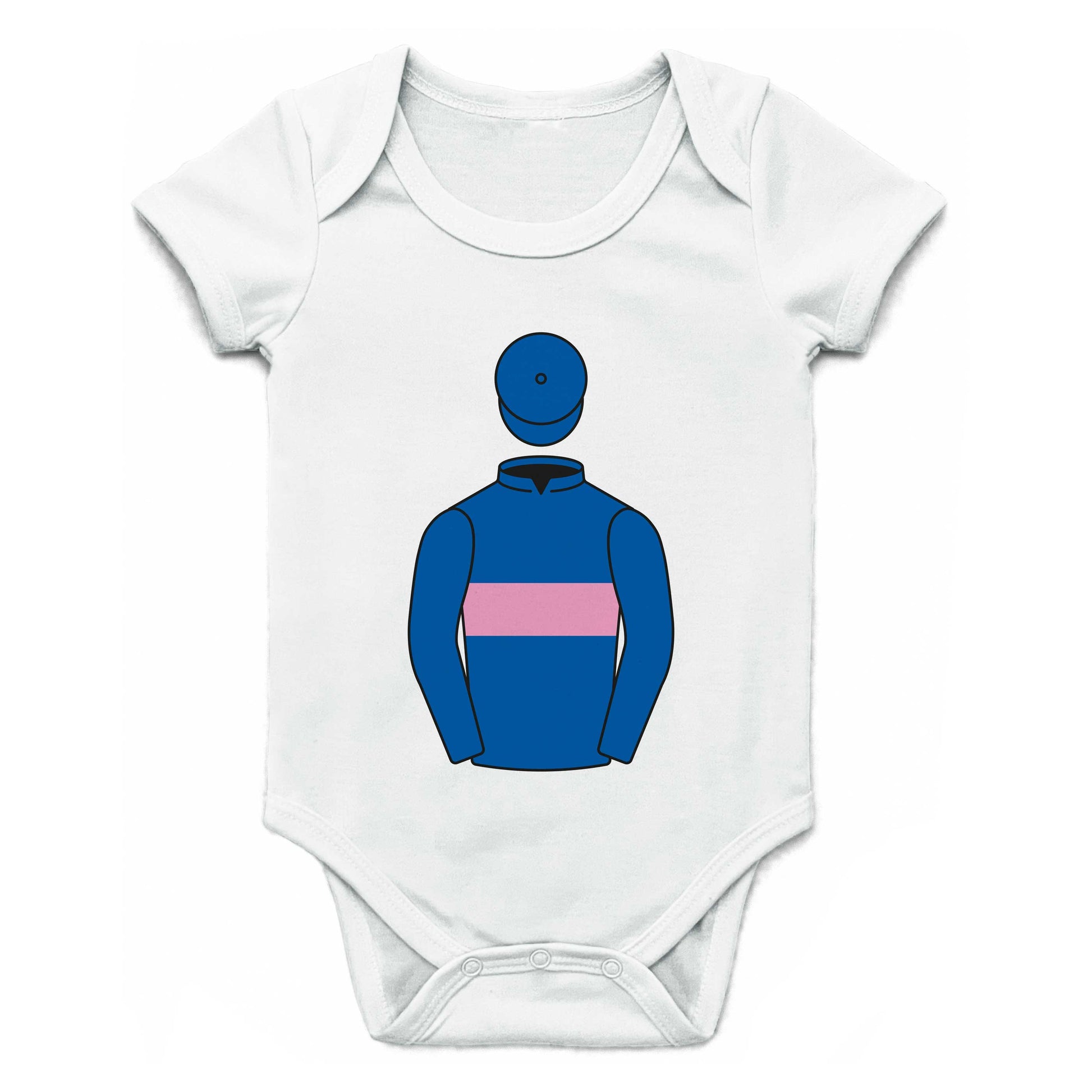 Mr And Mrs William Rucker Single Silks Baby Grow - Baby Grow - Hacked Up