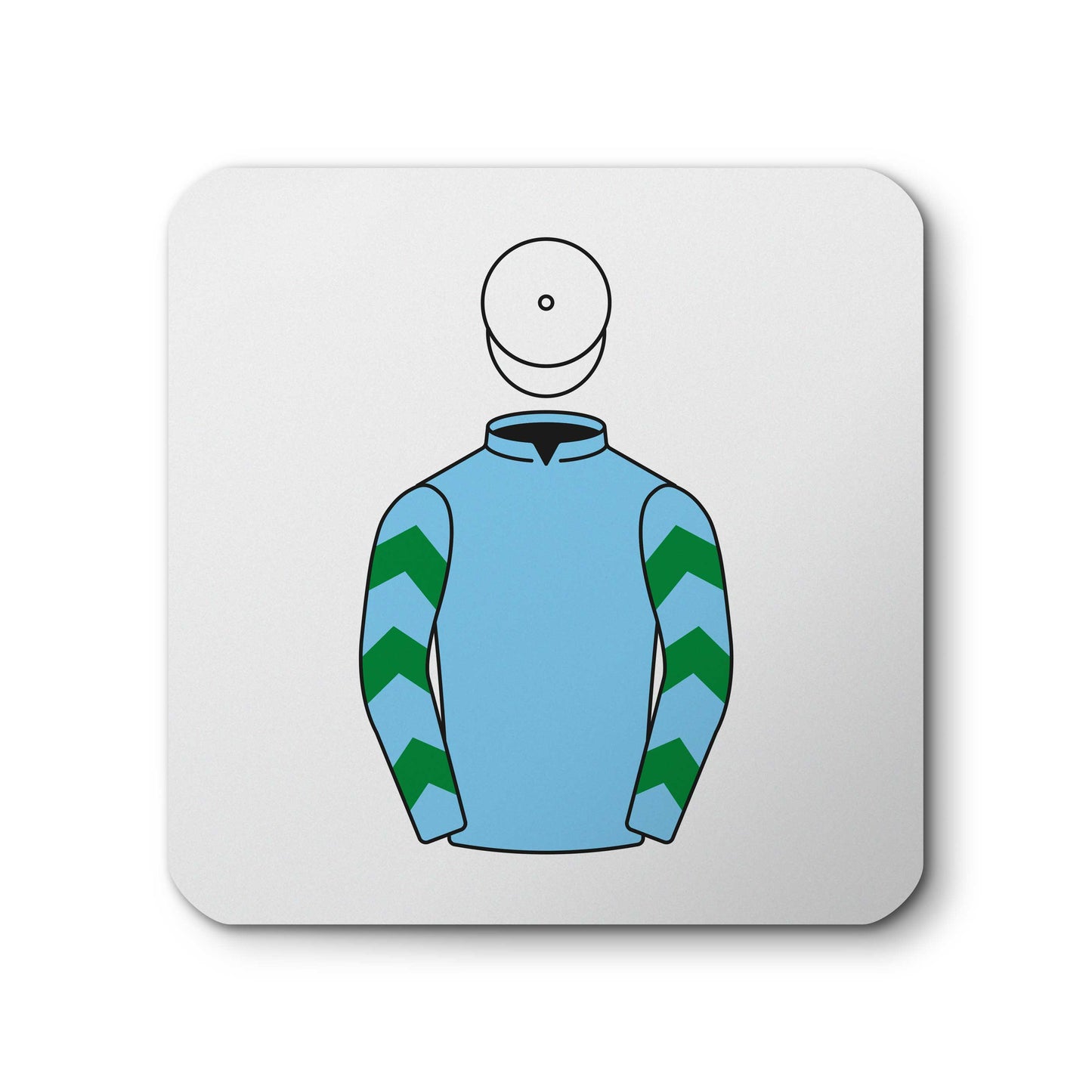 Jesmond Racing Ceramic Coaster - Ceramic Coaster - Hacked Up