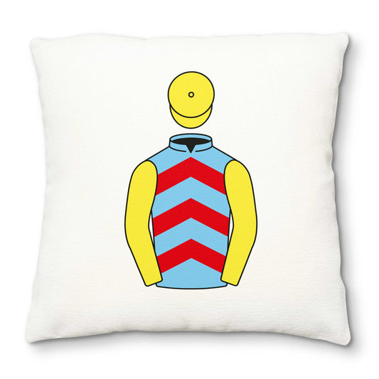 Neil Mulholland Racing Club Deluxe Cushion Cover - Deluxe Cushion Cover - Hacked Up
