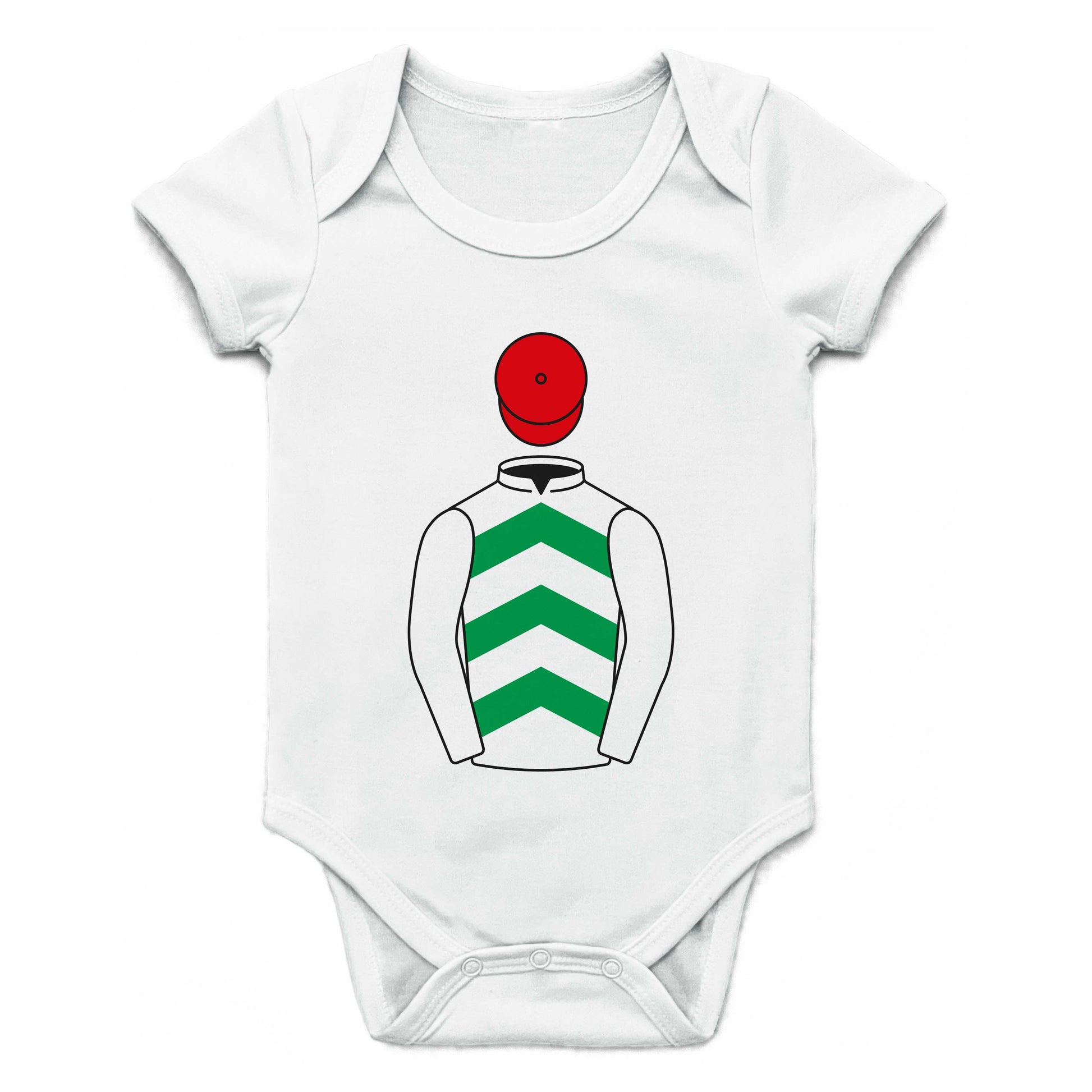Bective Stud Single Silks Baby Grow - Baby Grow - Hacked Up