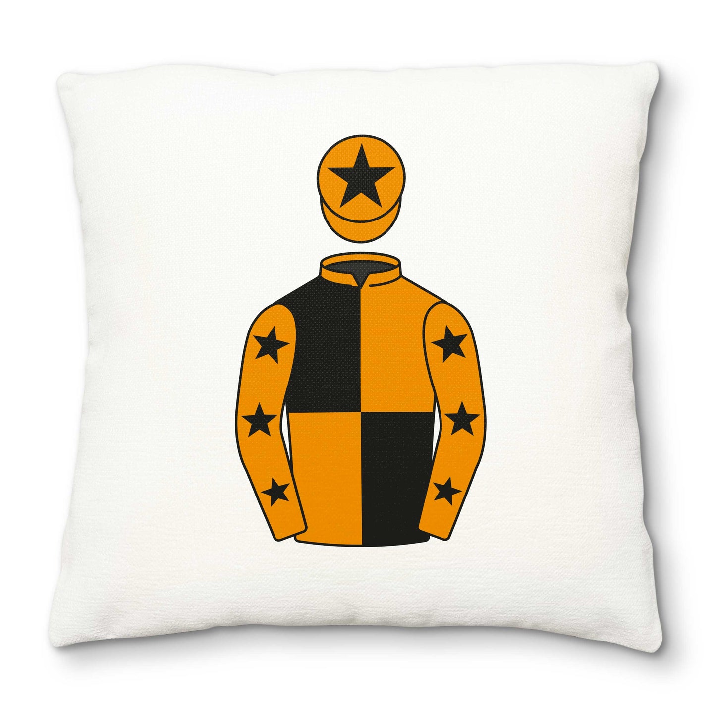 One For Luck Racing Syndicate Deluxe Cushion Cover - Deluxe Cushion Cover - Hacked Up