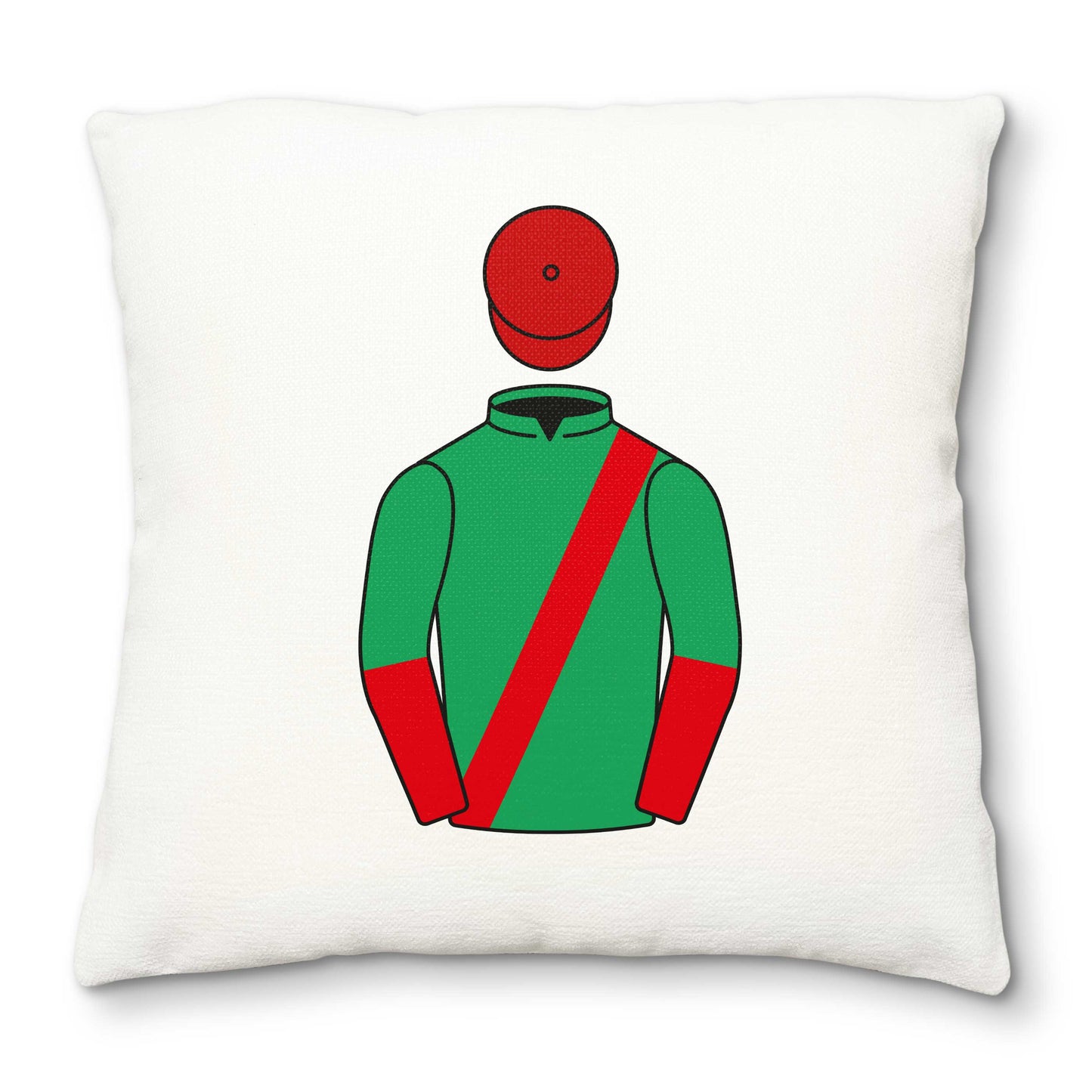 P J Cave Deluxe Cushion Cover - Hacked Up