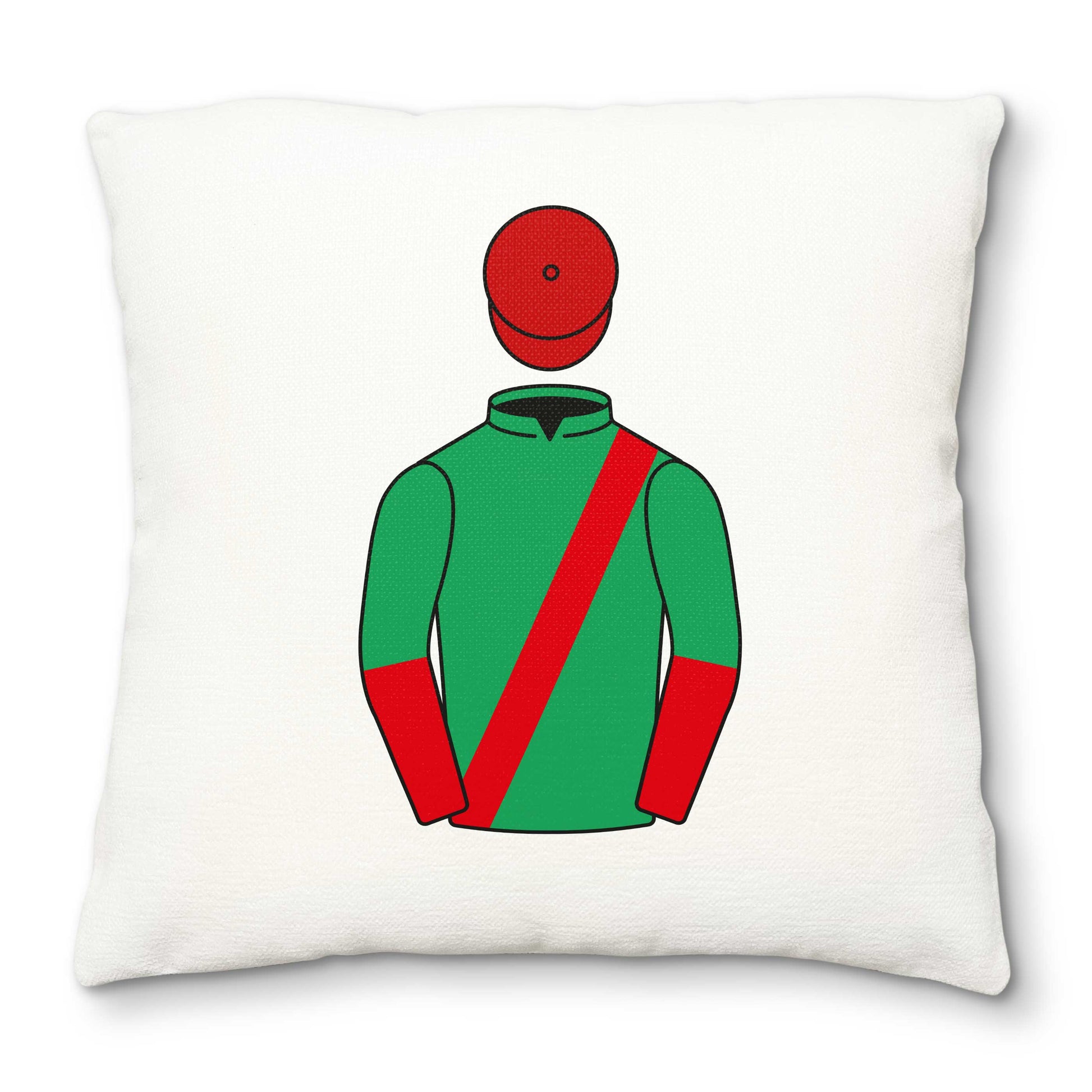 P J Cave Deluxe Cushion Cover - Hacked Up