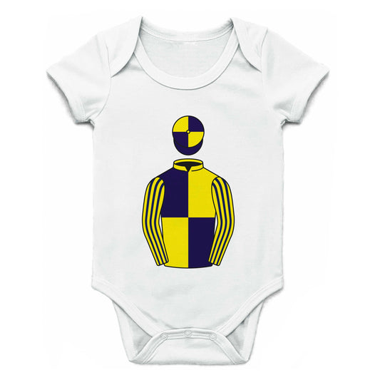 Paul And Clare Rooney Single Silks Baby Grow - Baby Grow - Hacked Up