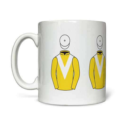 Old Gold Racing 4 Silks Mug - Mug - Hacked Up