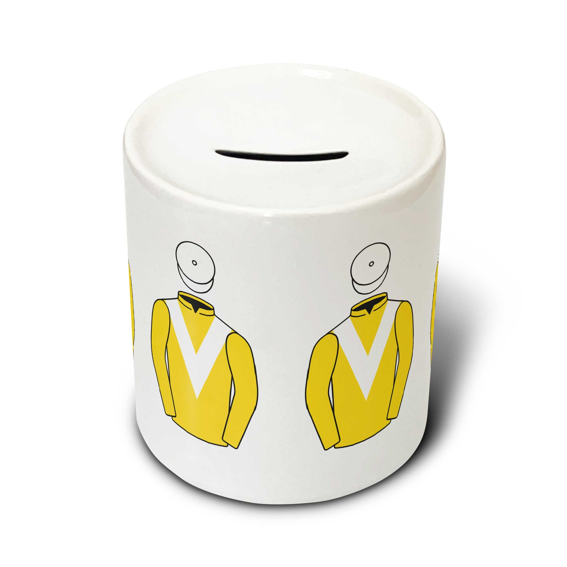 Old Gold Racing Money Box - Money Box - Hacked Up