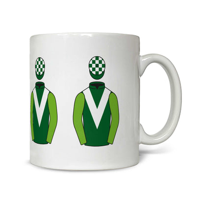Paul K Barber 4 Silks Mug - Mug - Hacked Up