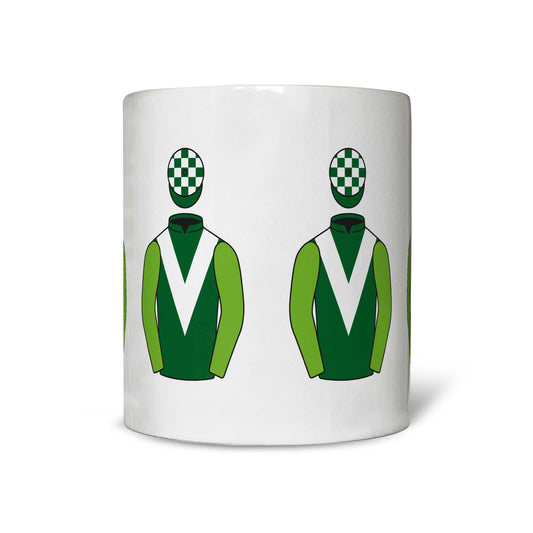 Paul K Barber 4 Silks Mug - Mug - Hacked Up