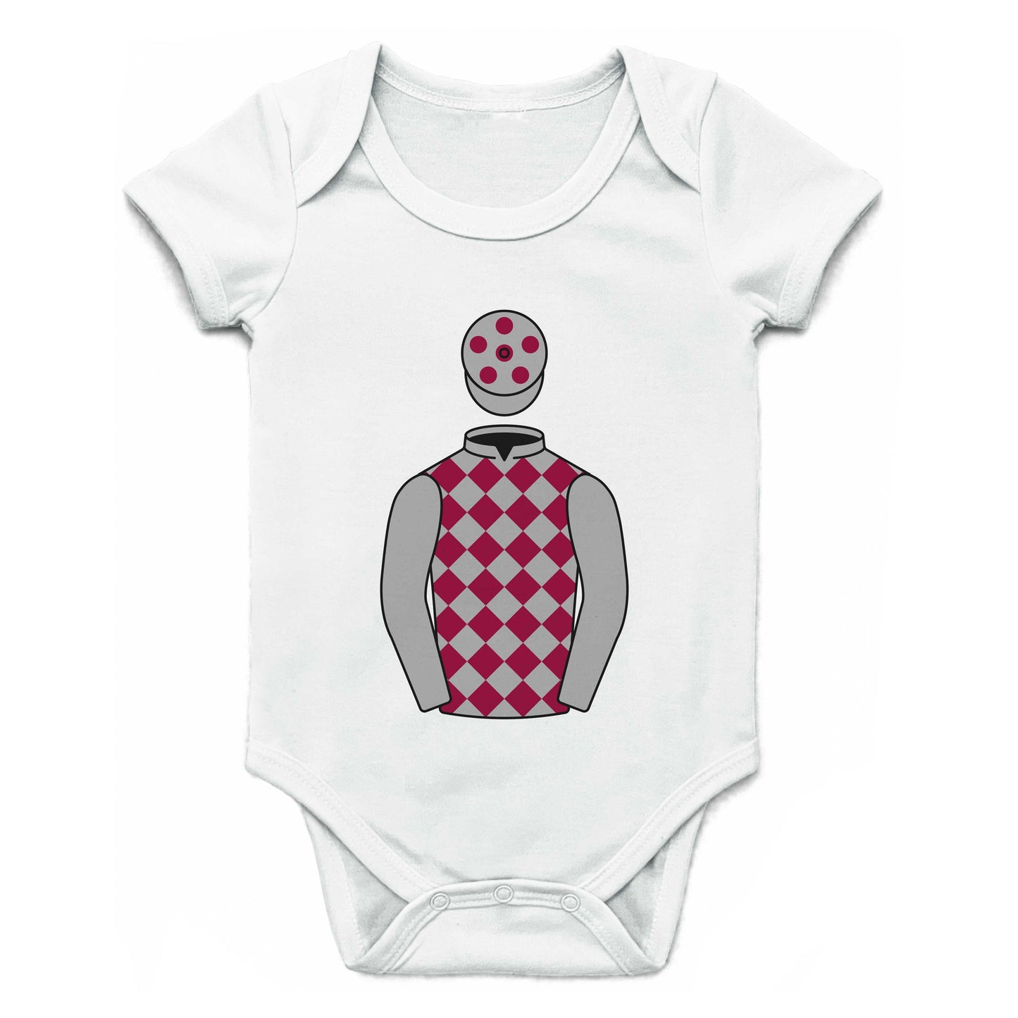 Mrs Peter Andrews Single Silks Baby Grow - Baby Grow - Hacked Up