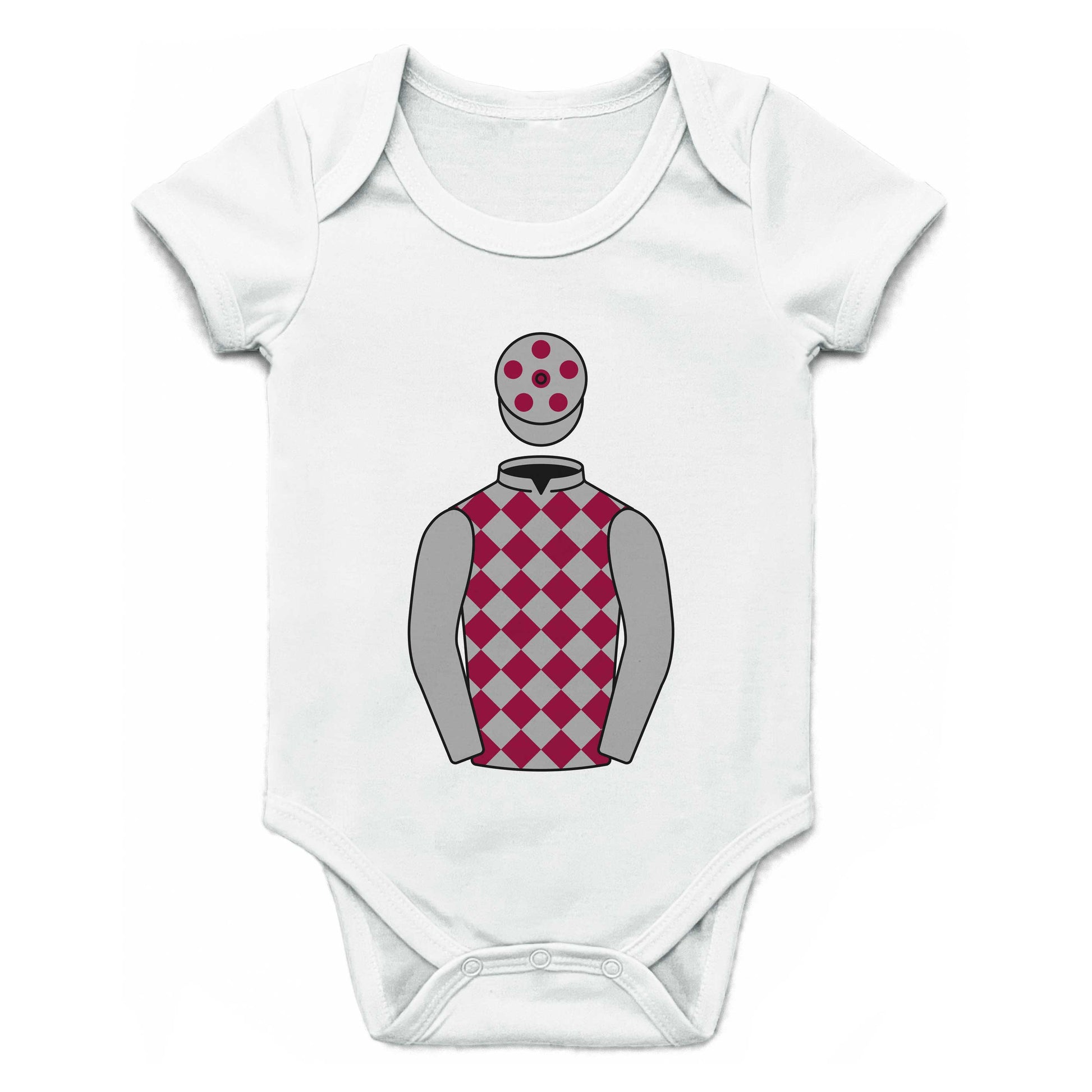 Mrs Peter Andrews Single Silks Baby Grow - Baby Grow - Hacked Up