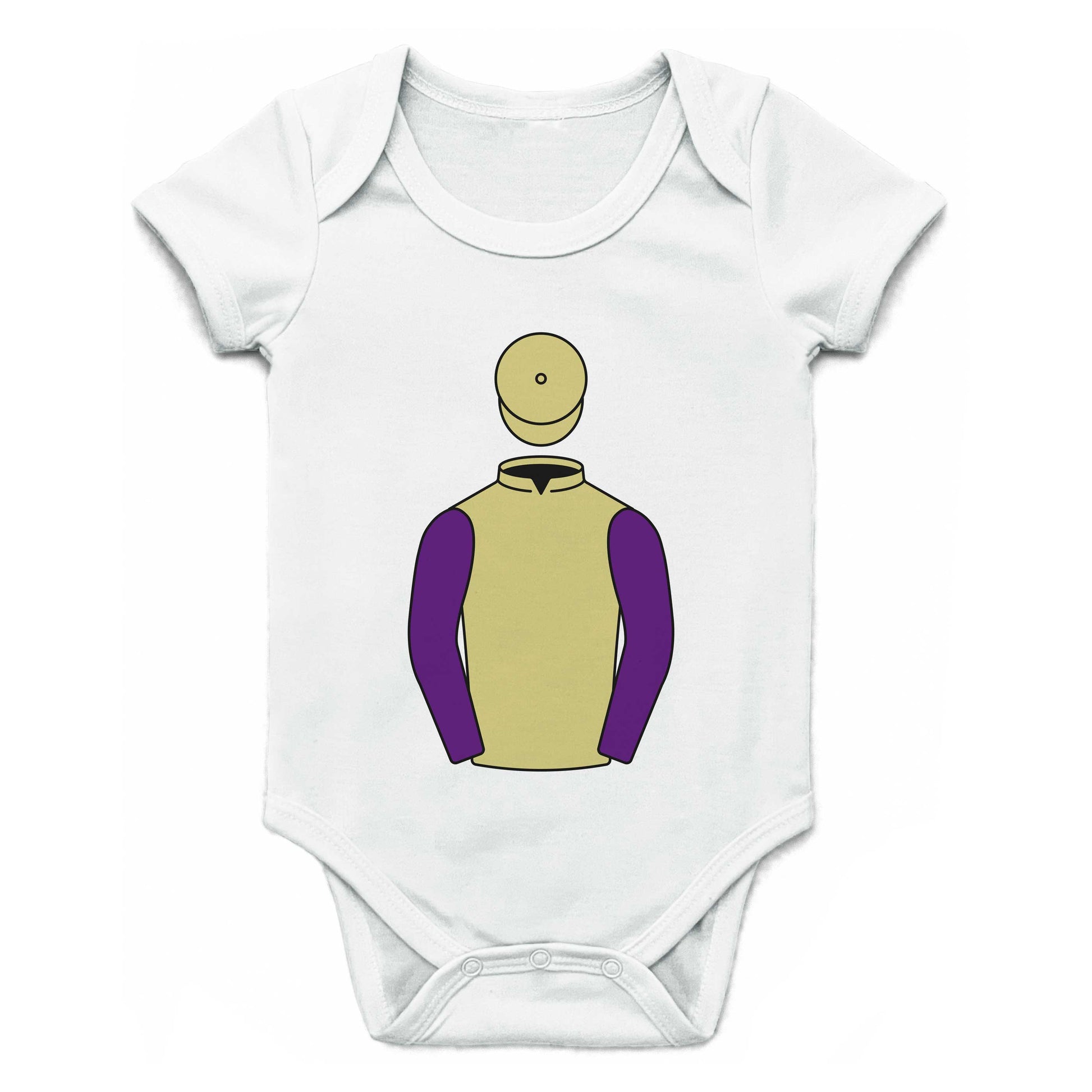 Pimlico Racing Single Silks Baby Grow - Baby Grow - Hacked Up