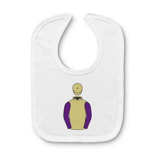 Pimlico Racing Baby Bib - Baby Bib - Hacked Up