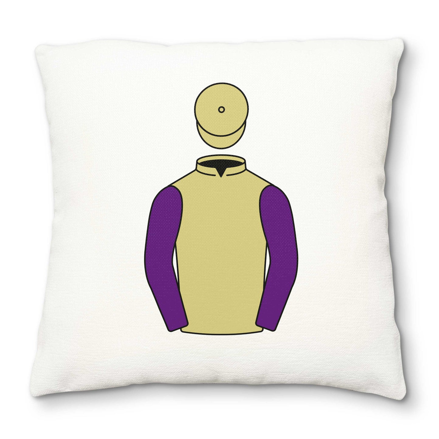 Pimlico Racing Deluxe Cushion Cover - Deluxe Cushion Cover - Hacked Up