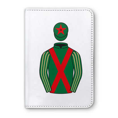 Prof Caroline Tisdall Horse Racing Passport Holder - Hacked Up Horse Racing Gifts
