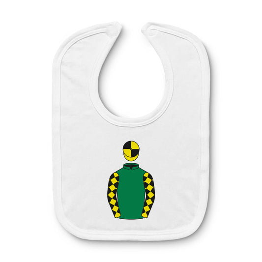 Racing For Fun Baby Bib - Baby Bib - Hacked Up