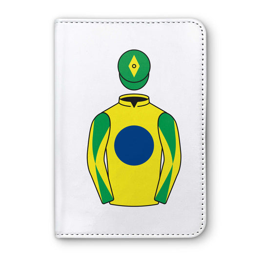 Rio Gold Racing Club Horse Racing Passport Holder - Hacked Up Horse Racing Gifts