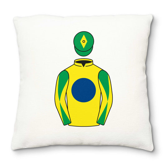 Rio Gold Racing Club Deluxe Cushion Cover - Deluxe Cushion Cover - Hacked Up