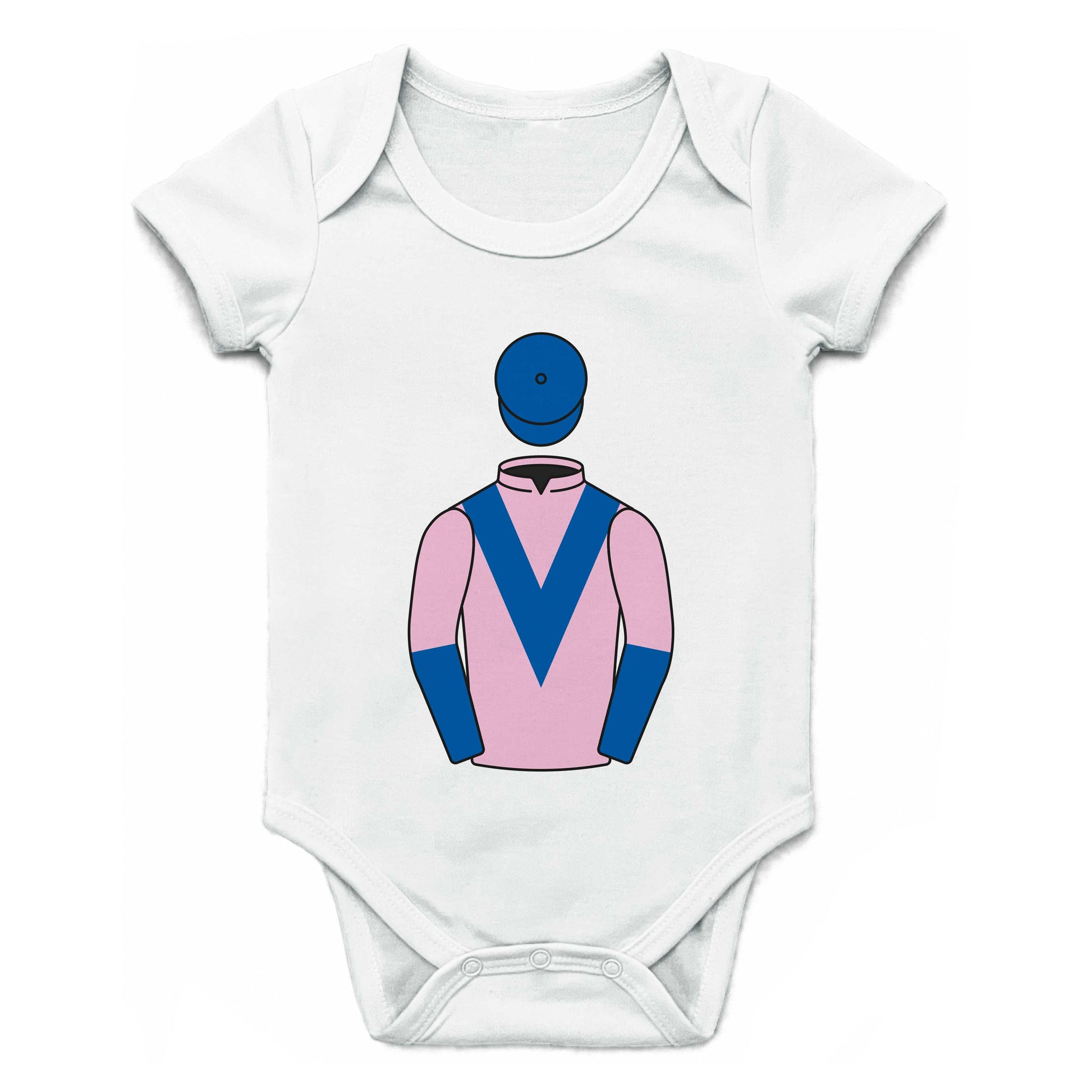 Mrs Sarah Faulks Single Silks Baby Grow - Baby Grow - Hacked Up
