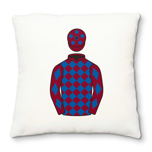 Sideways Syndicate Deluxe Cushion Cover - Deluxe Cushion Cover - Hacked Up