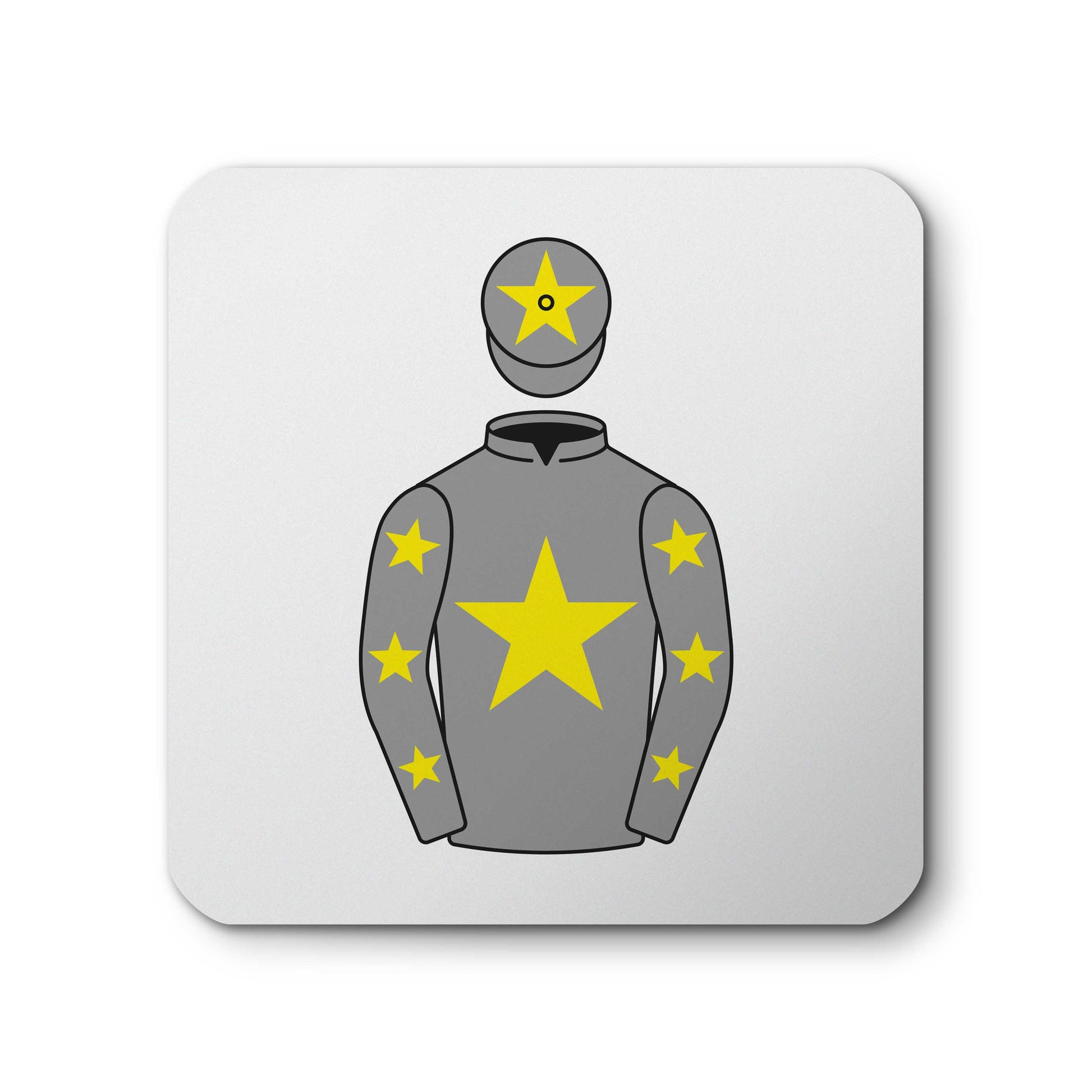 Topspeed Thoroughbreds Ceramic Coaster - Ceramic Coaster - Hacked Up