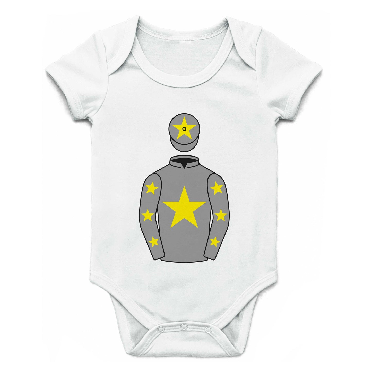 Topspeed Thoroughbreds Single Silks Baby Grow - Baby Grow - Hacked Up