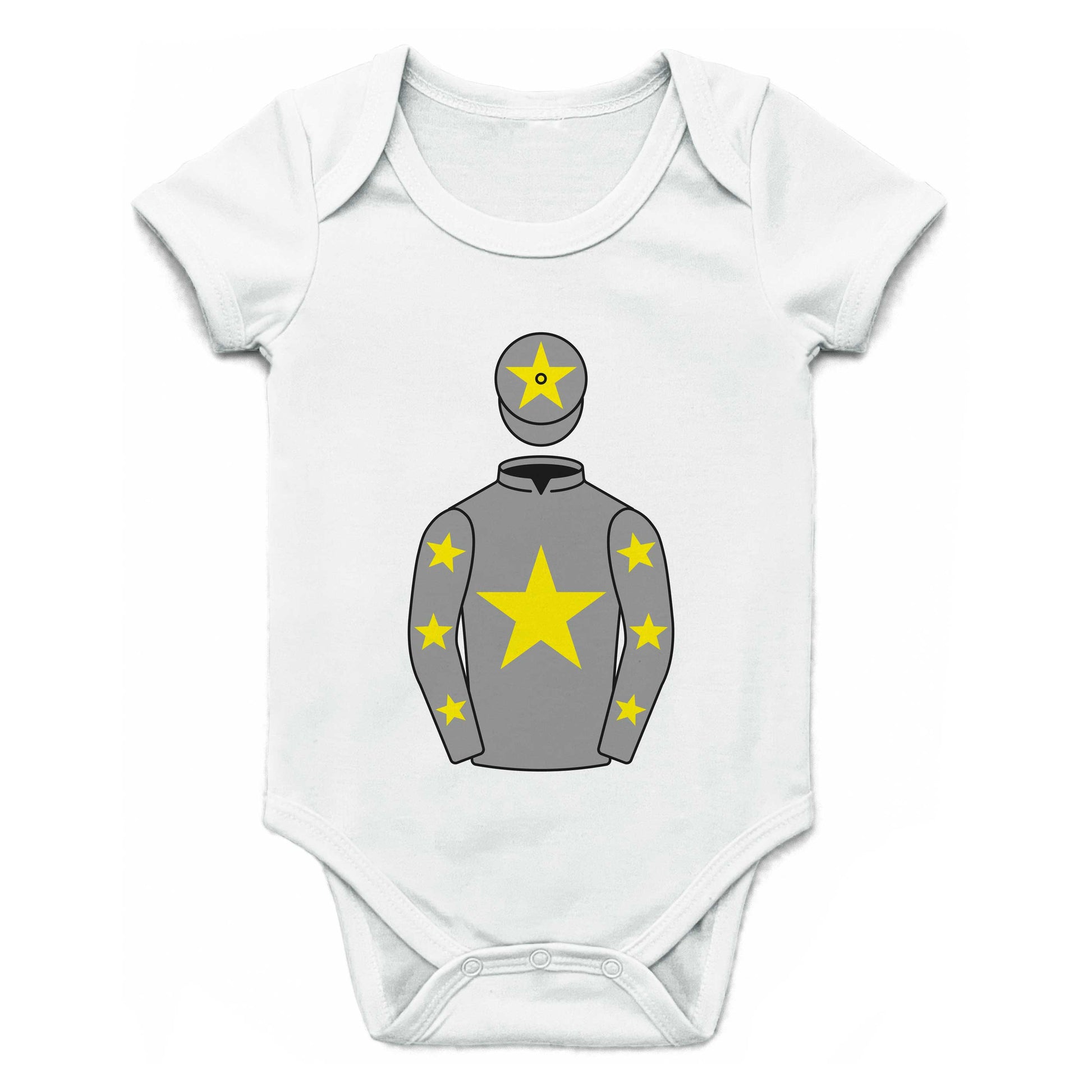 Topspeed Thoroughbreds Single Silks Baby Grow - Baby Grow - Hacked Up