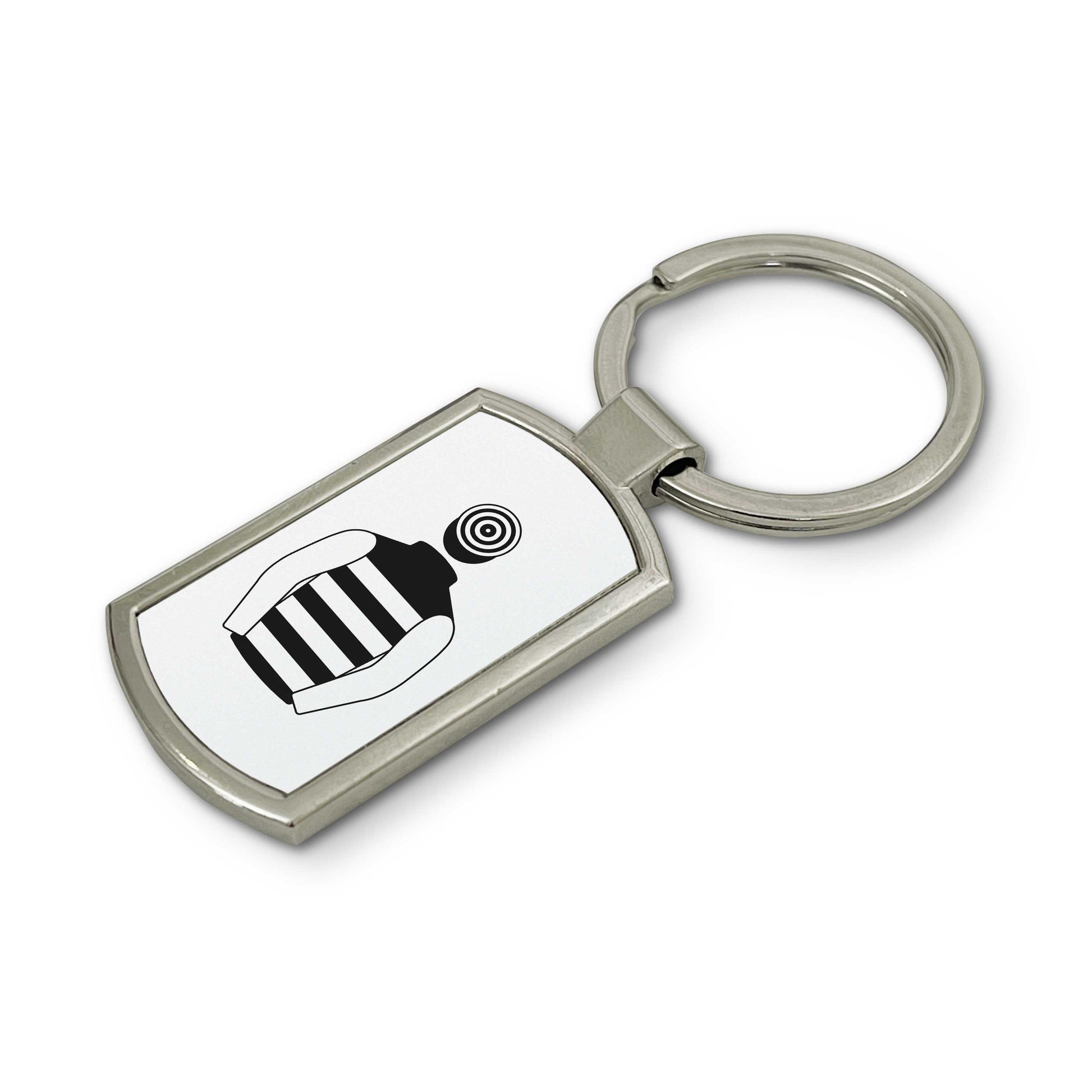 Stuart And Simon Mercer And John Gent Keyring - Keyring - Hacked Up