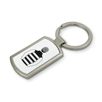 Stuart And Simon Mercer And John Gent Keyring - Keyring - Hacked Up