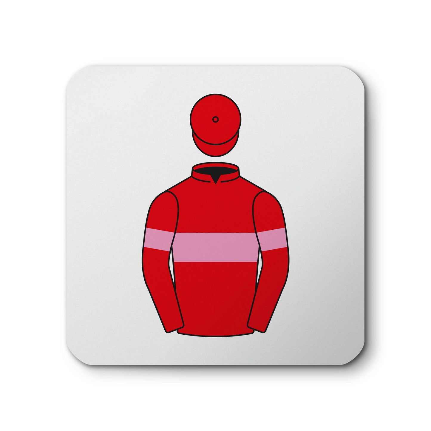 Sullivan Bloodstock Limited Horse Racing Ceramic Coaster with Cork Base - Hacked Up Horse Racing Gifts