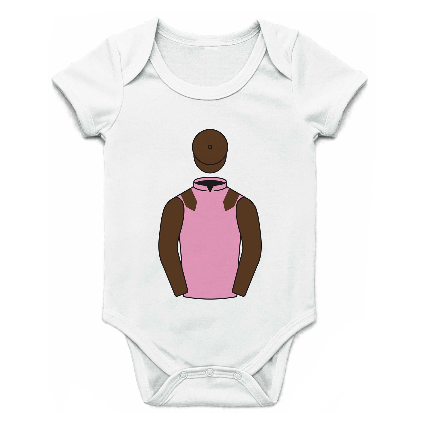Mrs Suzanne Lawrence Single Silks Baby Grow - Baby Grow - Hacked Up