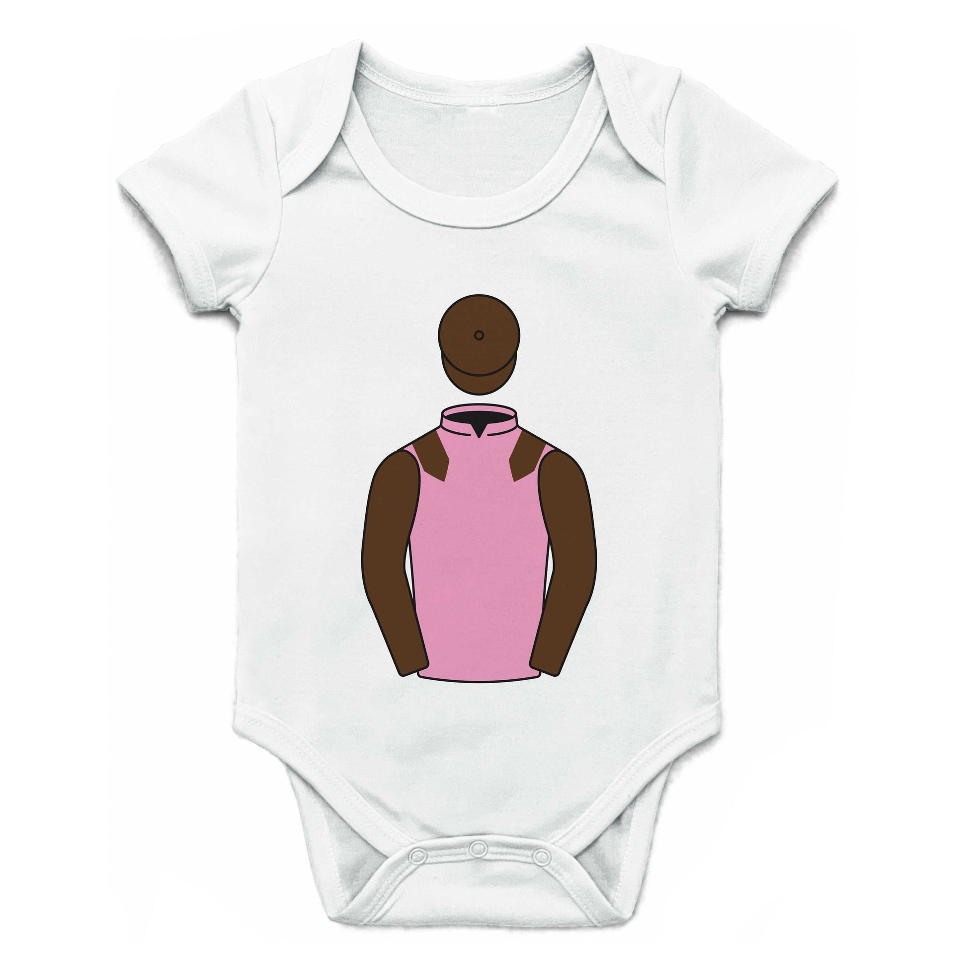 Mrs Suzanne Lawrence Single Silks Baby Grow - Baby Grow - Hacked Up