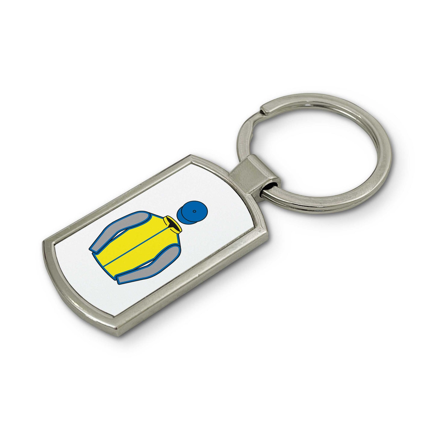 T G Leslie Horse Racing Keyring - Hacked Up Horse Racing Gifts