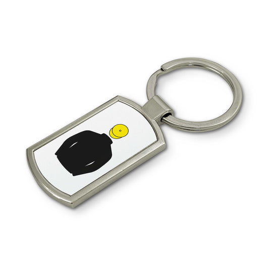 B E Nielsen Keyring - Keyring - Hacked Up