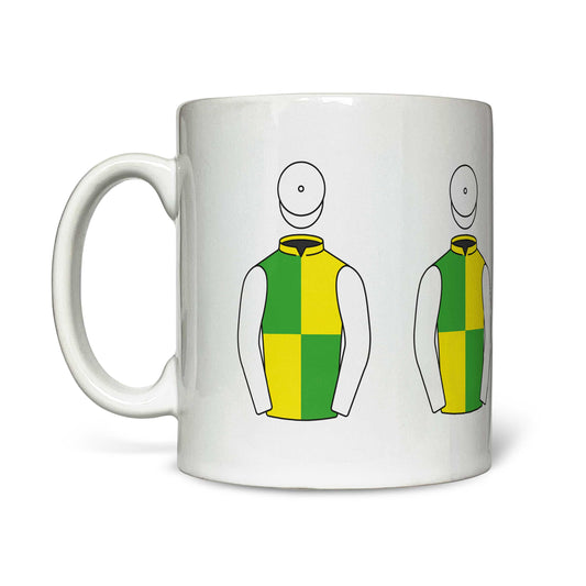 Trevor Hemmings 4 Silks Mug - Mug - Hacked Up
