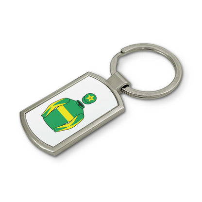 Wessex Racing Club Horse Racing Keyring - Hacked Up Horse Racing Gifts